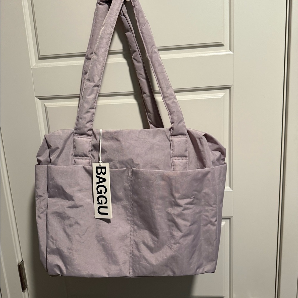 BAGGU Lavender Tote Bag